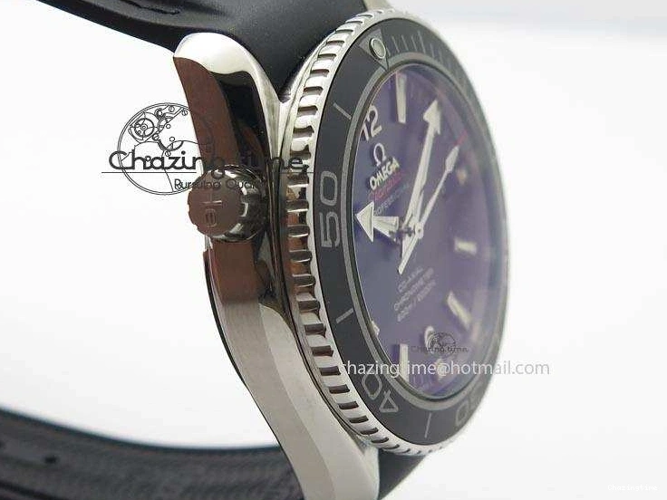 1218 Colorful Planet Ocean SS Bp Maker 45mm Black Bezel On Black Rubber Strap A 8219